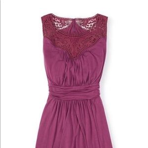 Boden magenta Broderie dress size 2